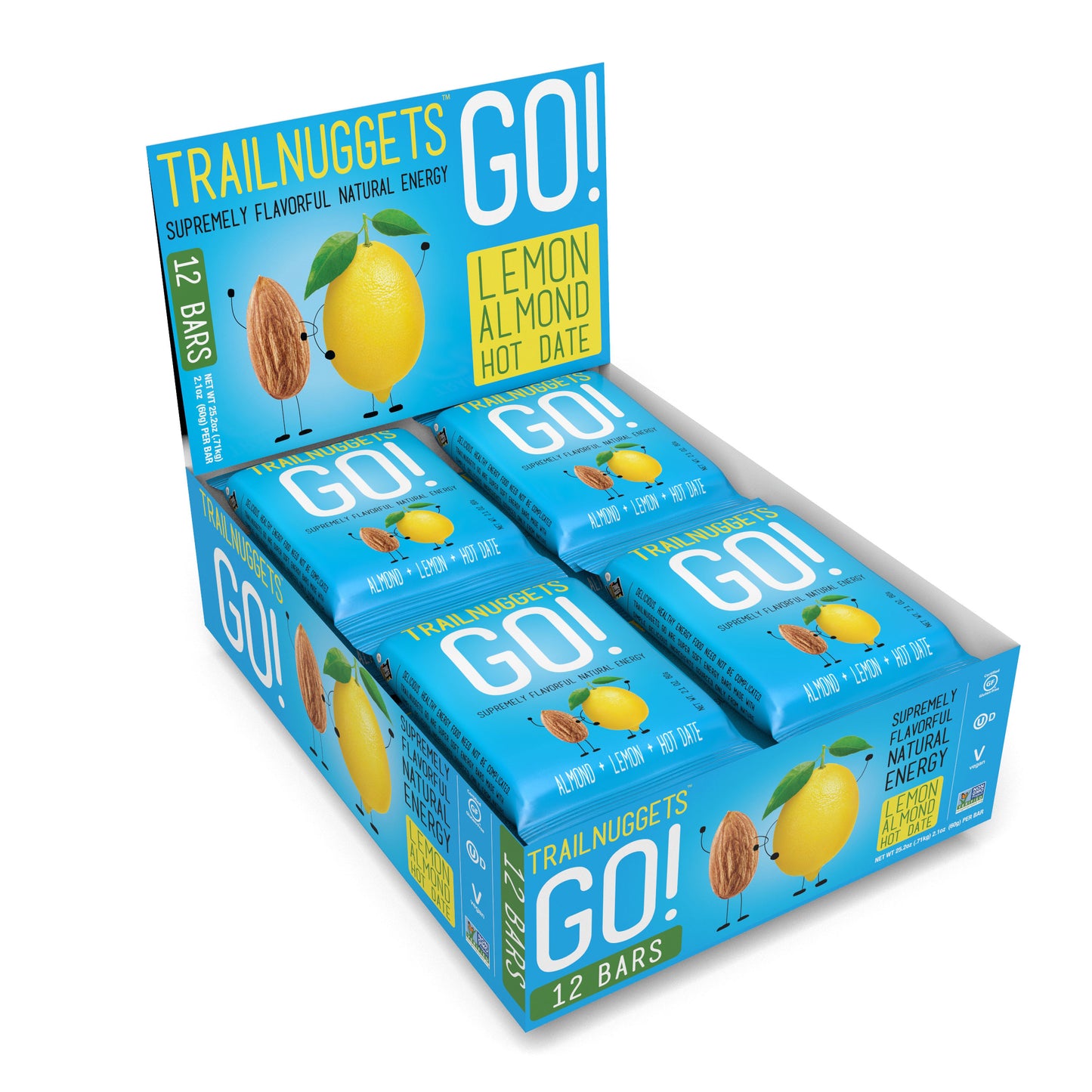 Trailnuggets GO! Lemon + Almond Energy Bar