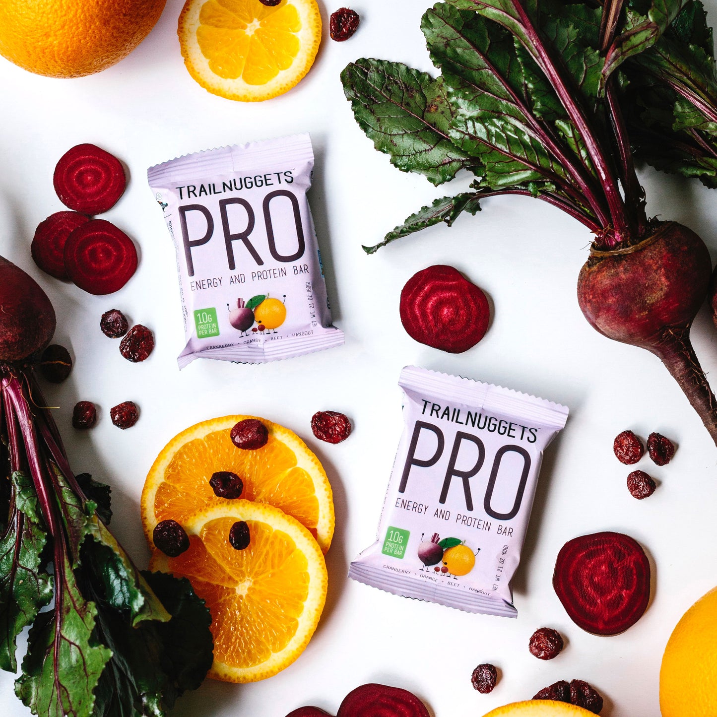 Trailnuggets PRO! Beets + Cranberry + Orange Protein Bar